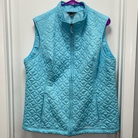 Eddie Bauer Puffer Vest Quilted Zip Up Sleeveless Lightly Filled Outerwear - Picture 1 of 5